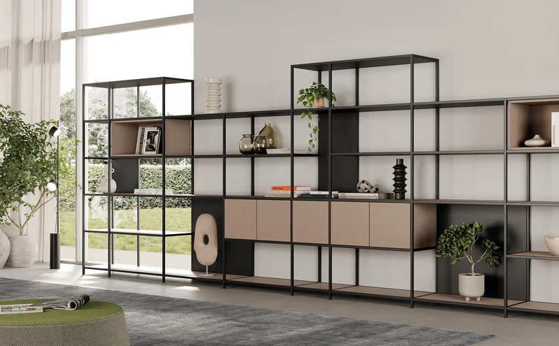 Bibliothèque de bureau modulaire Phylo