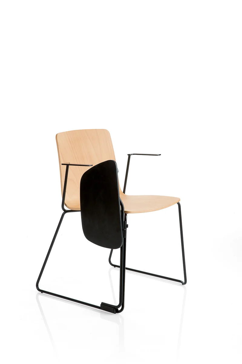 Chaises en bois Yo Wood & Tissu