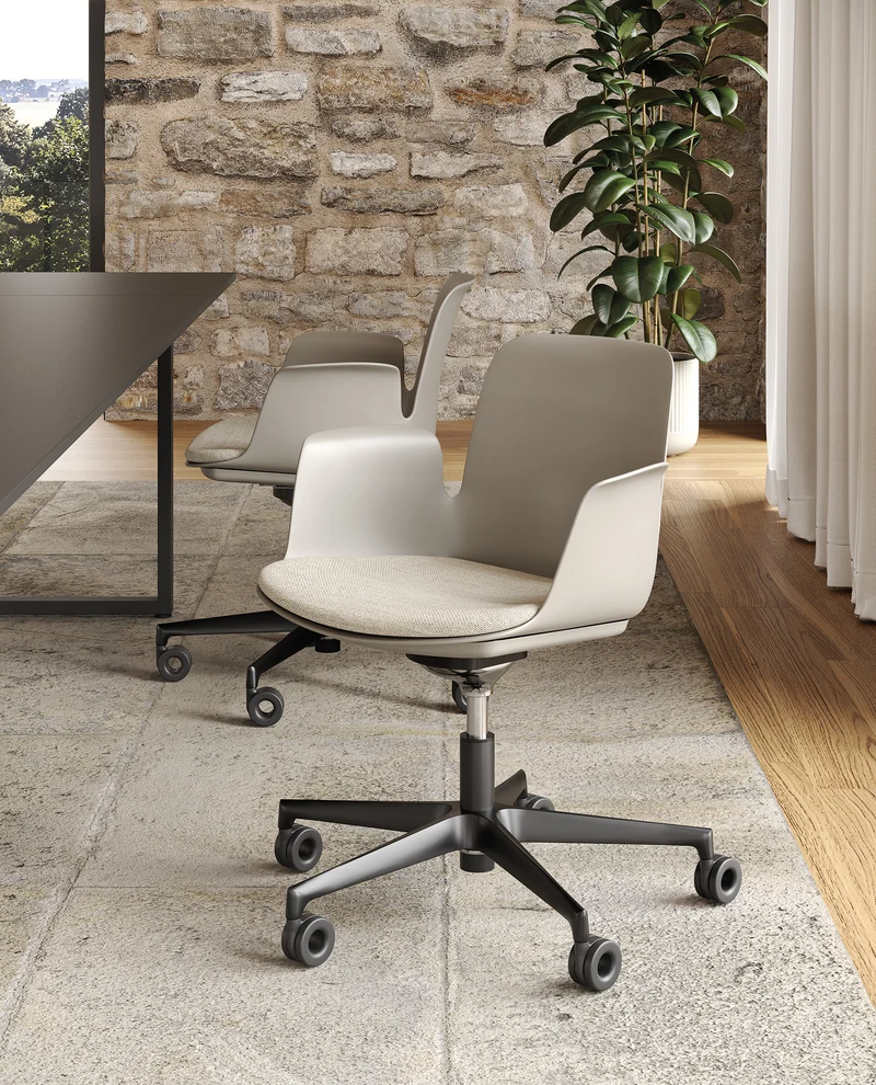 Fauteuil pivotant Fior di Loto