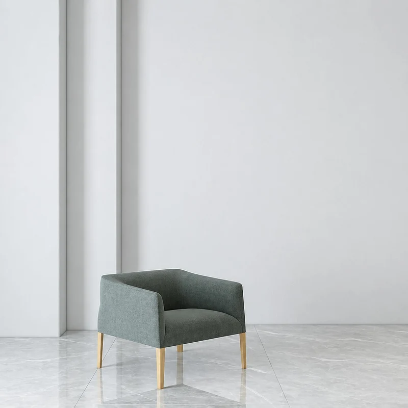 Fauteuil d'accueil lounge Alexi