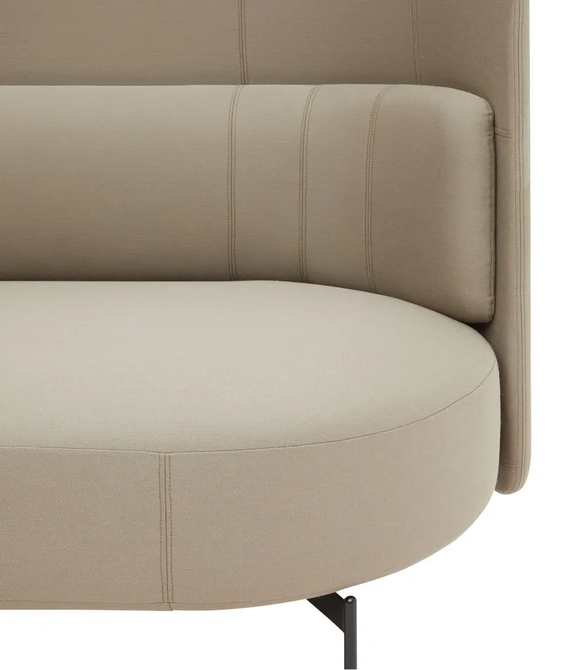 Fauteuil lounge dossier bas Joe