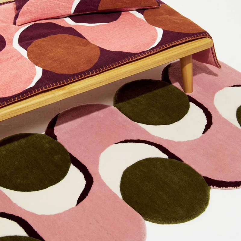 TAPIS NYMPHE ROSE