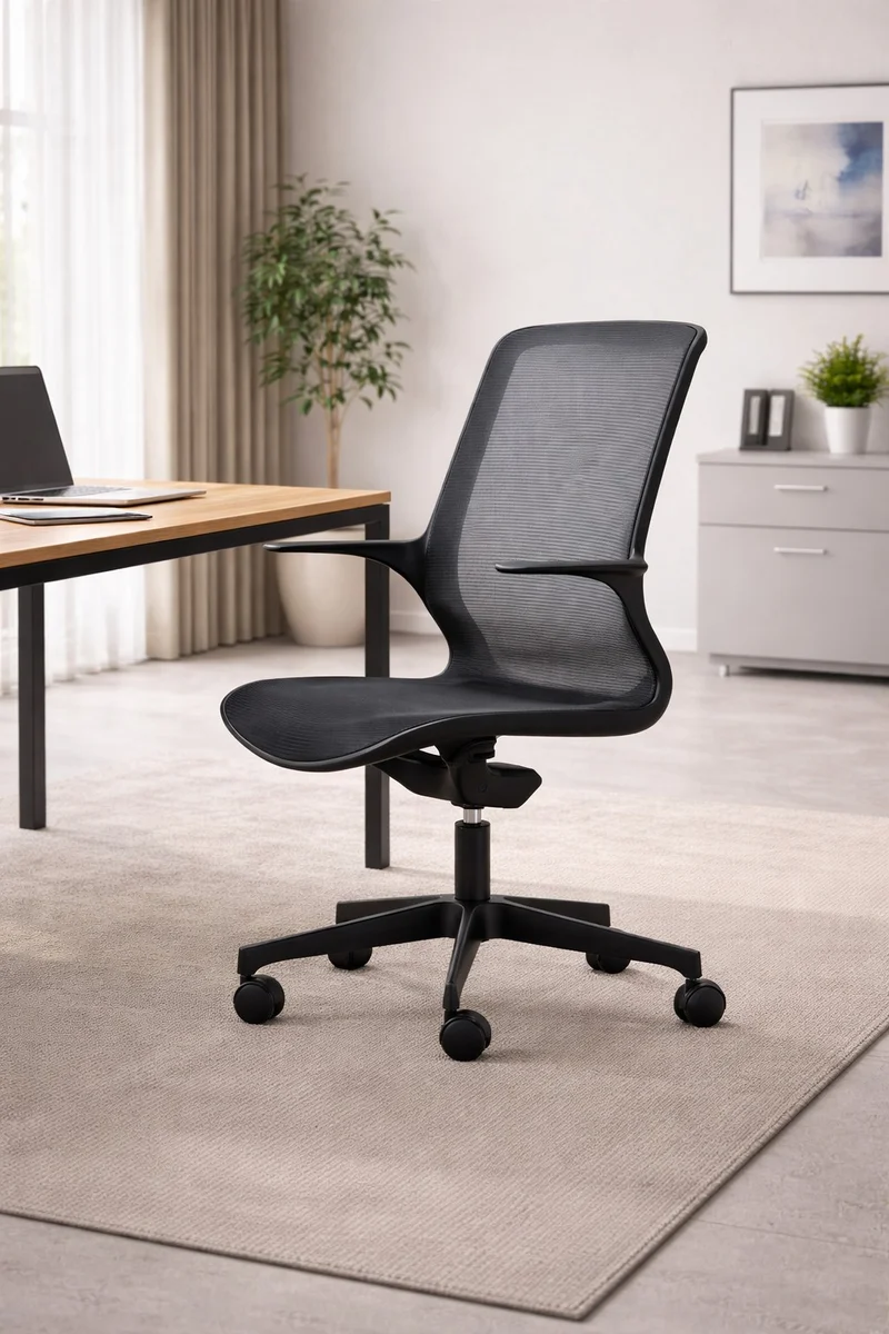Fauteuil de bureau professionnel Nate - Résille noire