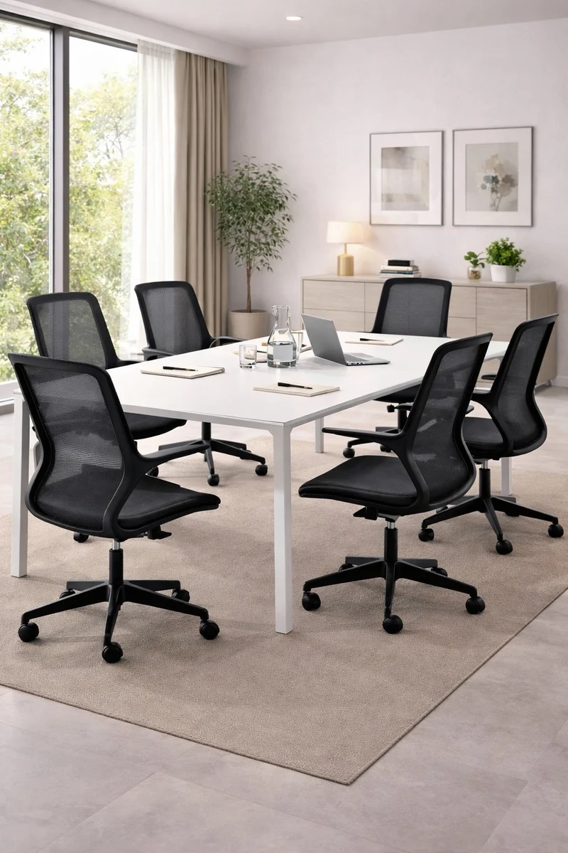 Fauteuil de bureau professionnel Nate - Résille noire