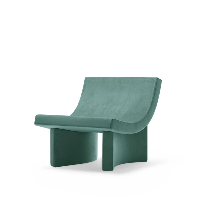 Padded Lounge Armchair TALK by Alessandro Di Prisco for Mogg