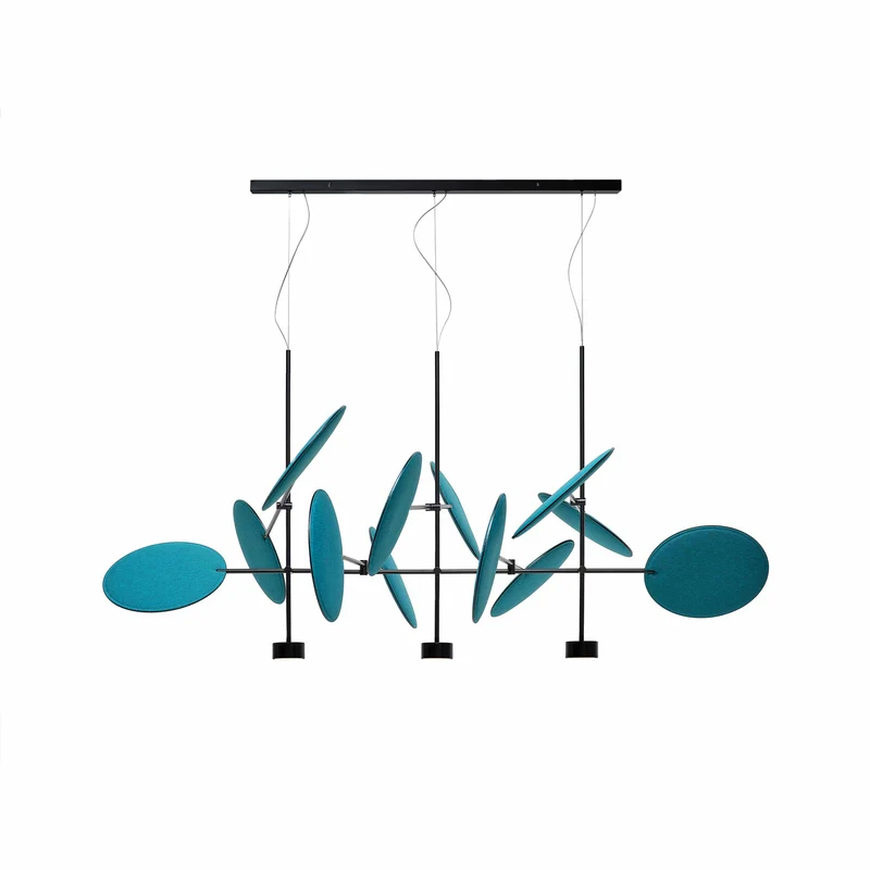 Metal Suspension Lamp DIVA by Sebastiano Tosi for Mogg