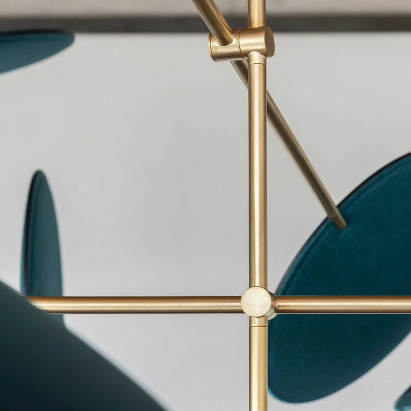 Metal Suspension Lamp DIVA by Sebastiano Tosi for Mogg