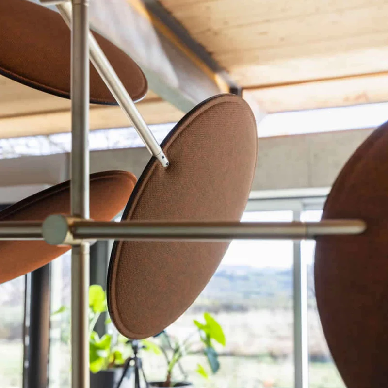 Metal Suspension Lamp DIVA by Sebastiano Tosi for Mogg