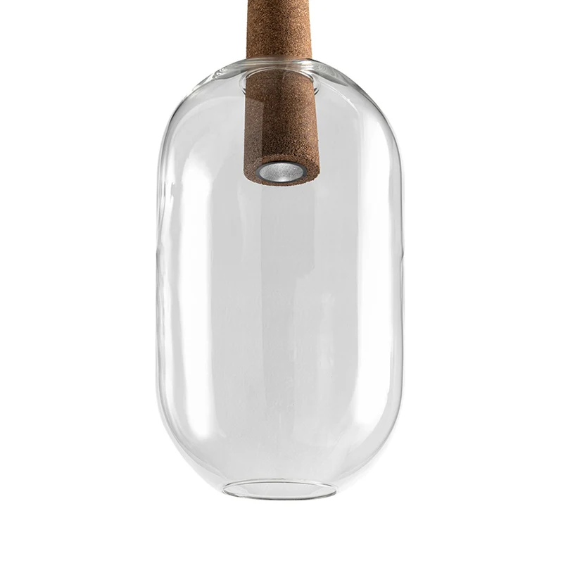 Suspension Lamp PLUG AGLIANICO by Jari Franceschetto for Suber