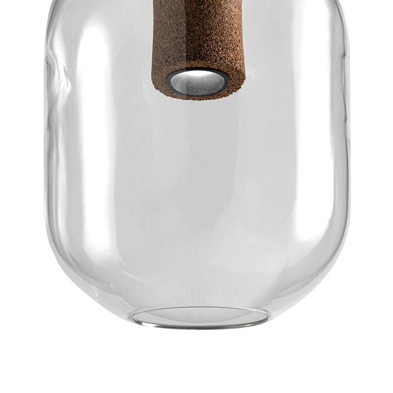 Suspension Lamp PLUG PRIMITIVO by Jari Franceschetto for Suber