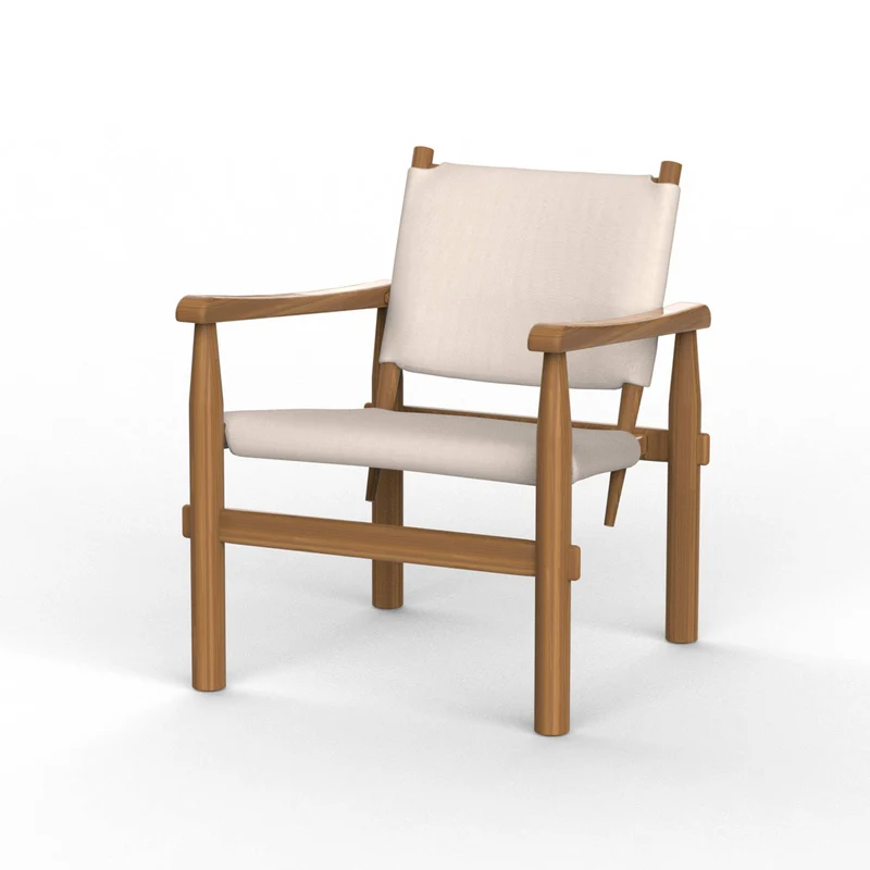 Outdoor Lounge Chair DORON HOTEL OUTDOOR, designed by Charlotte Perriand for Cassina