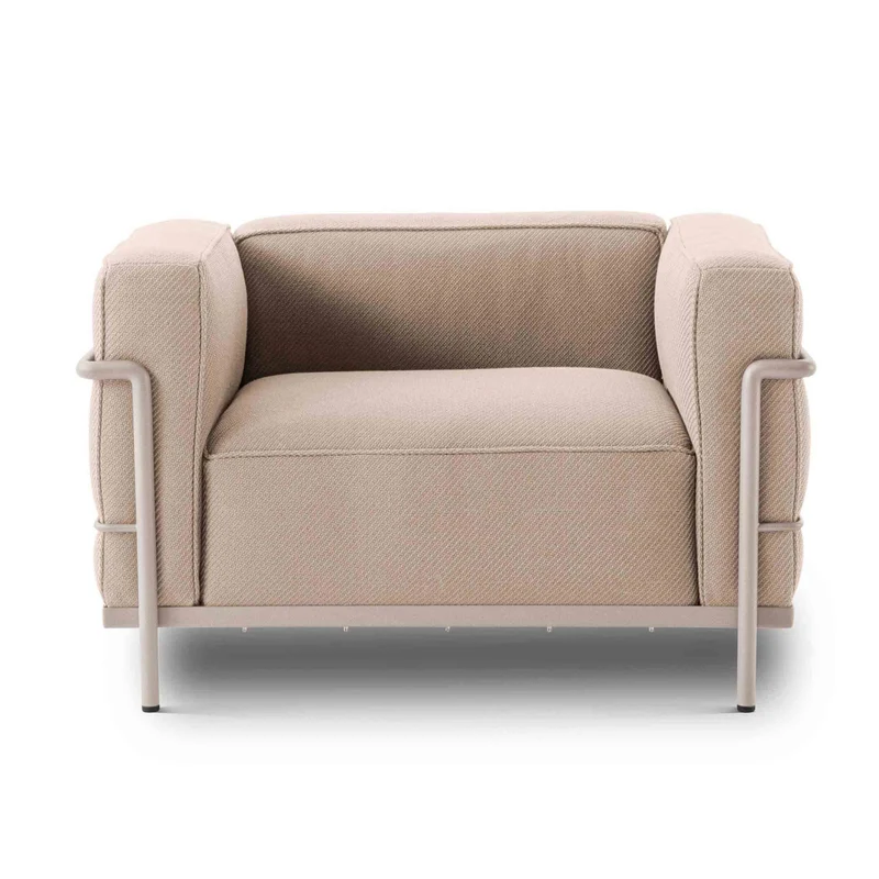 Outdoor Armchair - "3, Fauteuil Grand Confort, Grand Modèle", designed by Charlotte Perriand, Le Corbusier, Pierre Jeanneret for Cassina