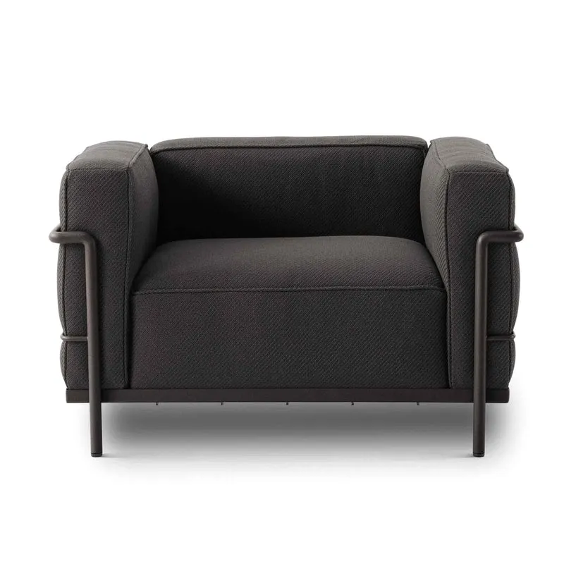 Outdoor Armchair - "3, Fauteuil Grand Confort, Grand Modèle", designed by Charlotte Perriand, Le Corbusier, Pierre Jeanneret for Cassina