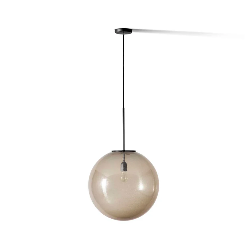 Blown Glass Suspension Lamp BOLLICOSA, designed by Cassina