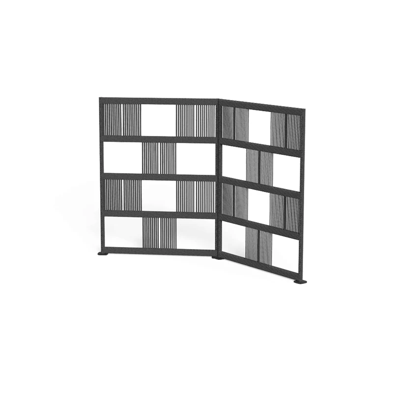 Outdoor Fabric and Aluminium Screen SCACCO by Ludovica + Roberto Palomba for Talenti
