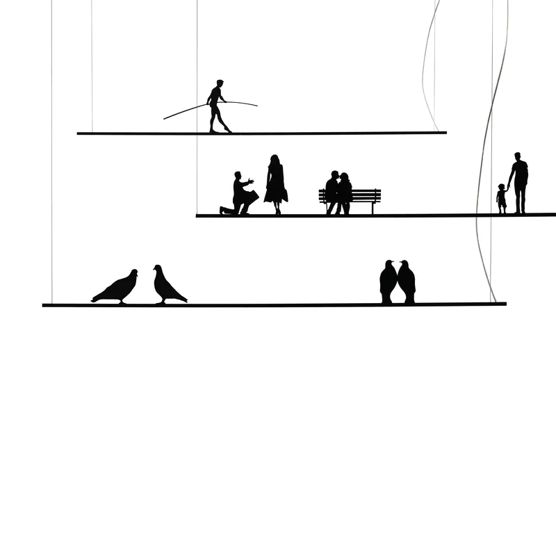 Suspension Lamp PHIL by Uto Balmoral for Mogg