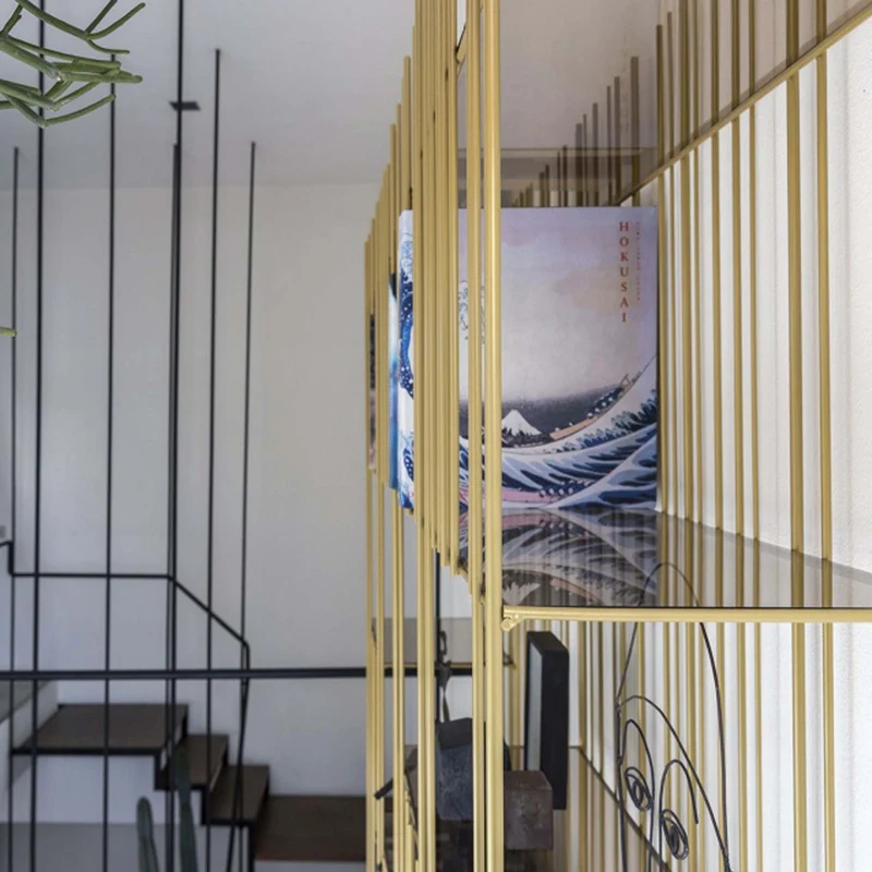 Metal Bookshelf METRICA by Ctrlzak for Mogg