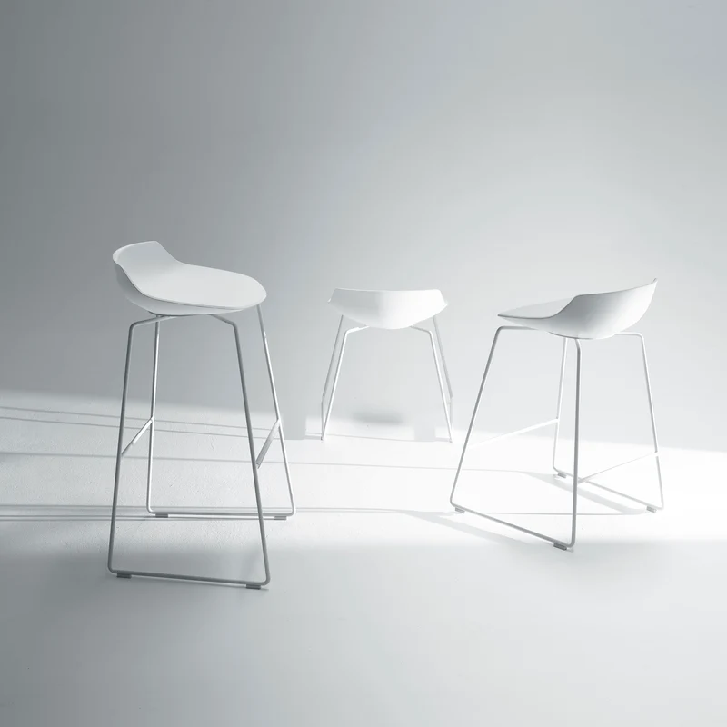 Outdoor Stool FLOW STOOL by Jean Marie Massaud for MDF Italia
