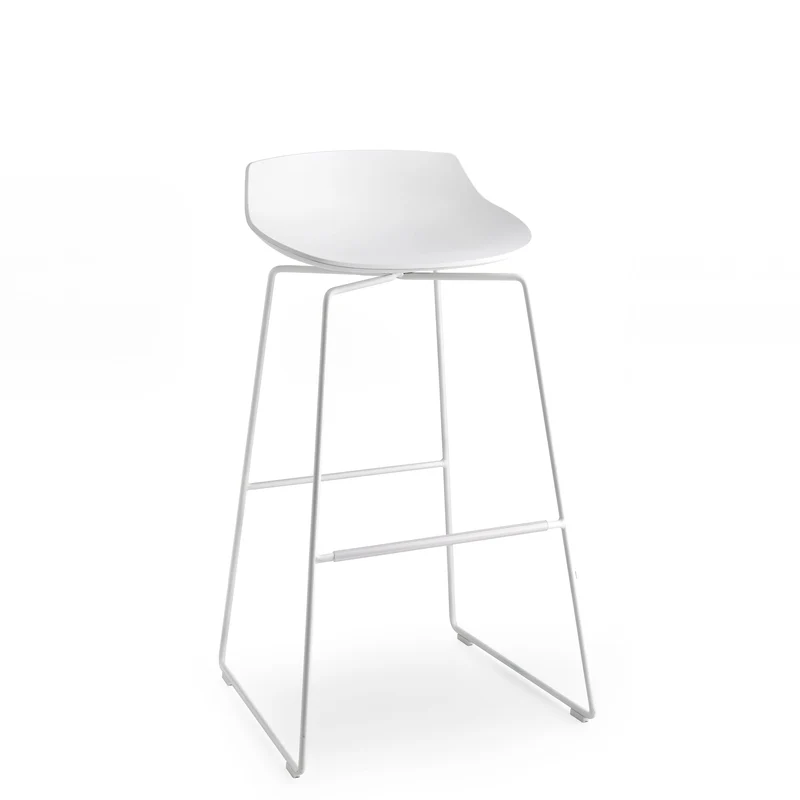 Outdoor Stool FLOW STOOL by Jean Marie Massaud for MDF Italia