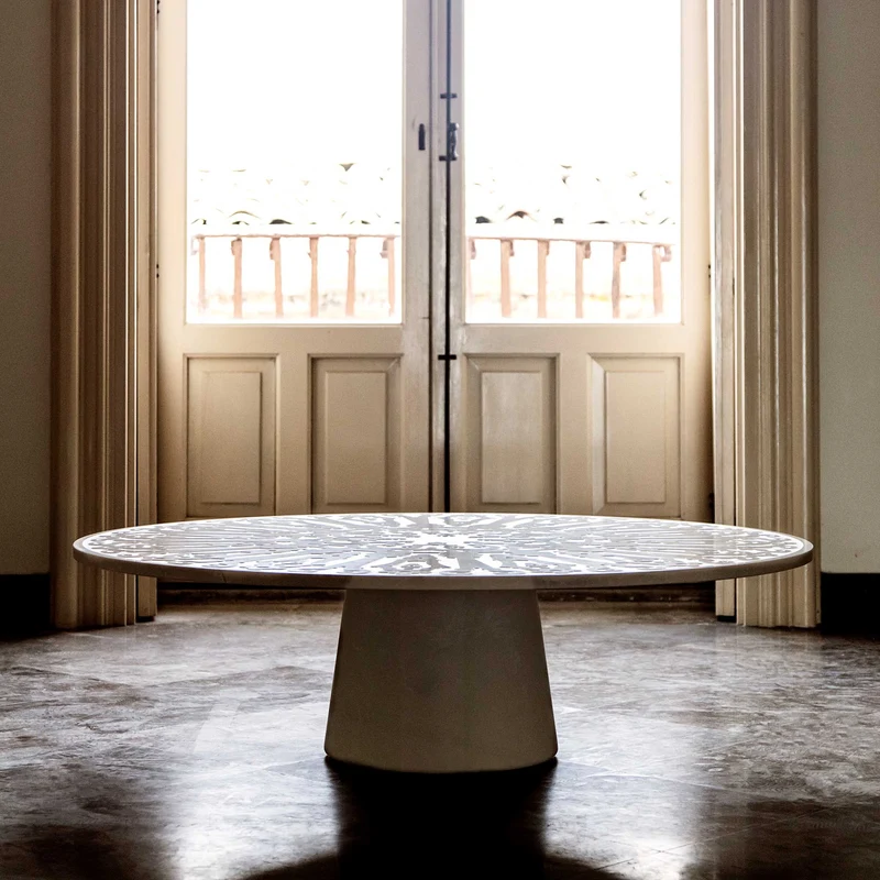 Marble Coffee Table ARAGONA by Roberto Semprini