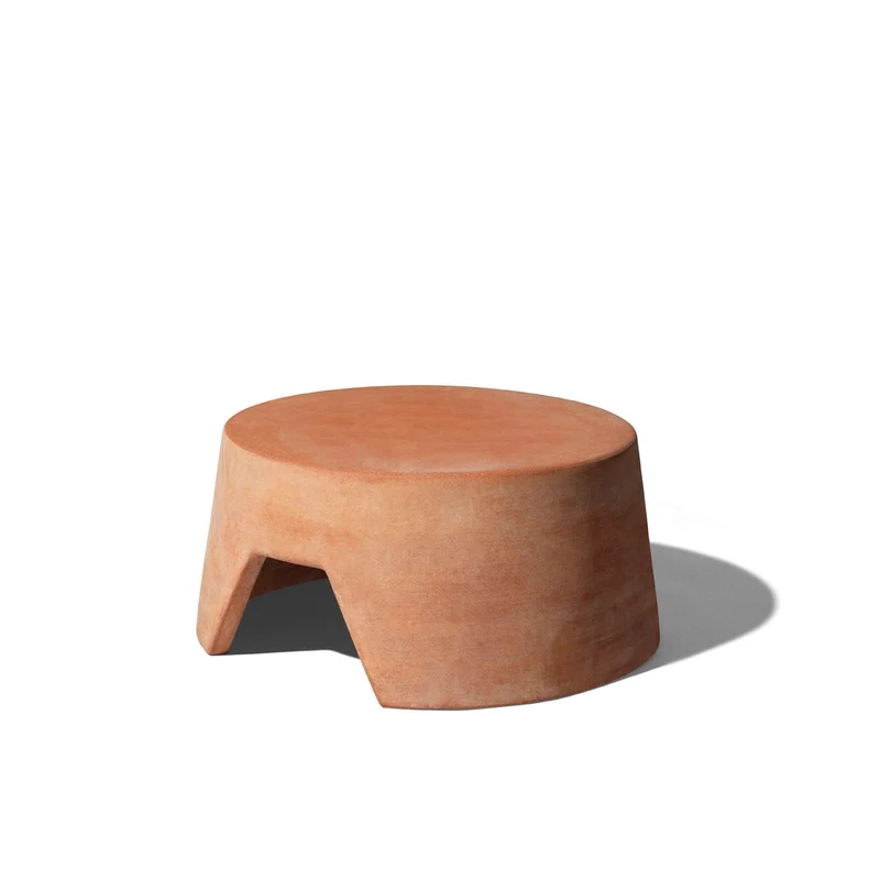 Terracotta Coffee Table ALBI LOW by Mario Scairato