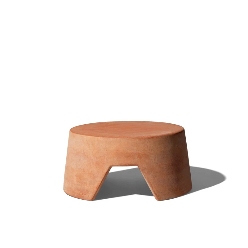 Terracotta Coffee Table ALBI LOW by Mario Scairato