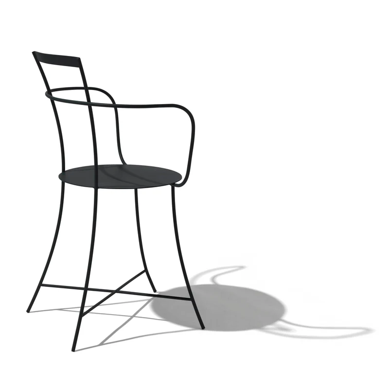 Steel Stackable Chair IRMA by Mario Scairato for InternoItaliano