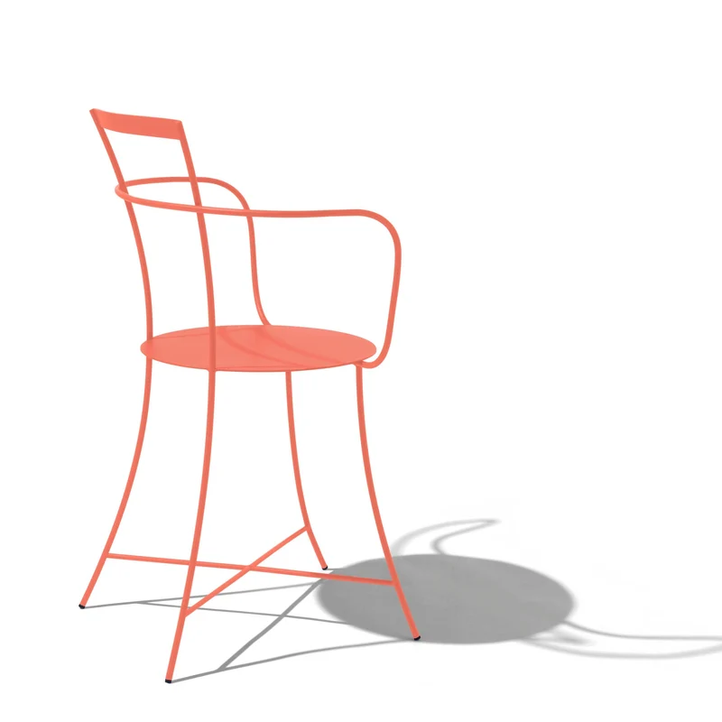 Steel Stackable Chair IRMA by Mario Scairato for InternoItaliano
