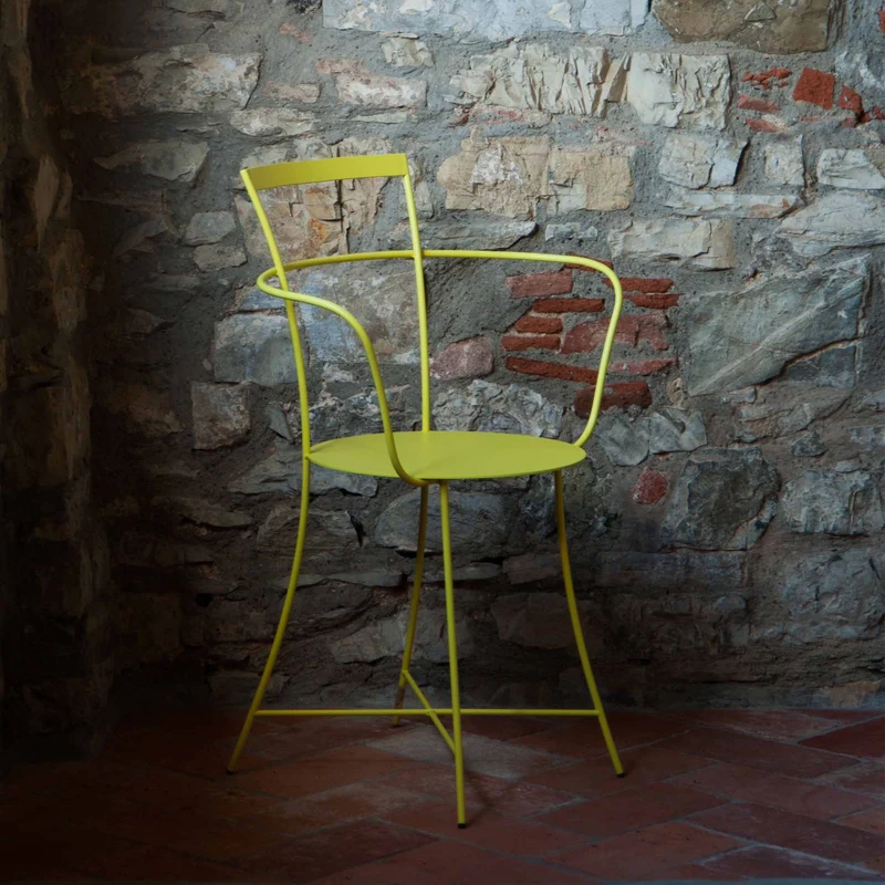 Steel Stackable Chair IRMA by Mario Scairato for InternoItaliano