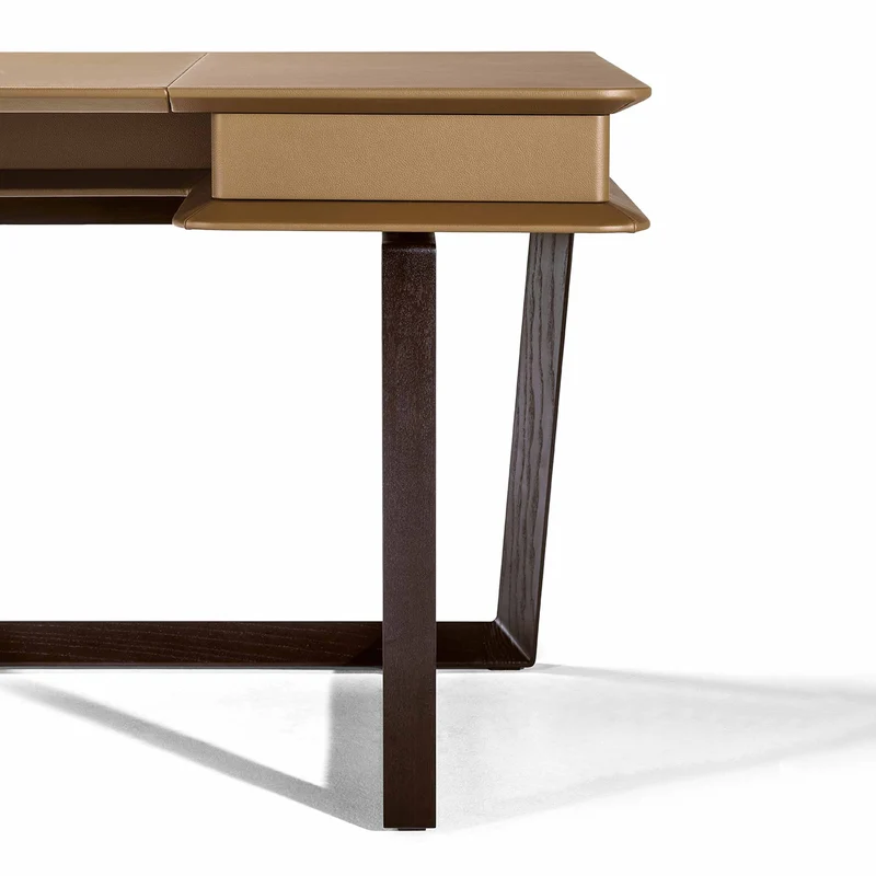 Leather Desk PEEK A BOOK by Roberto Lazzeroni for Poltrona Frau