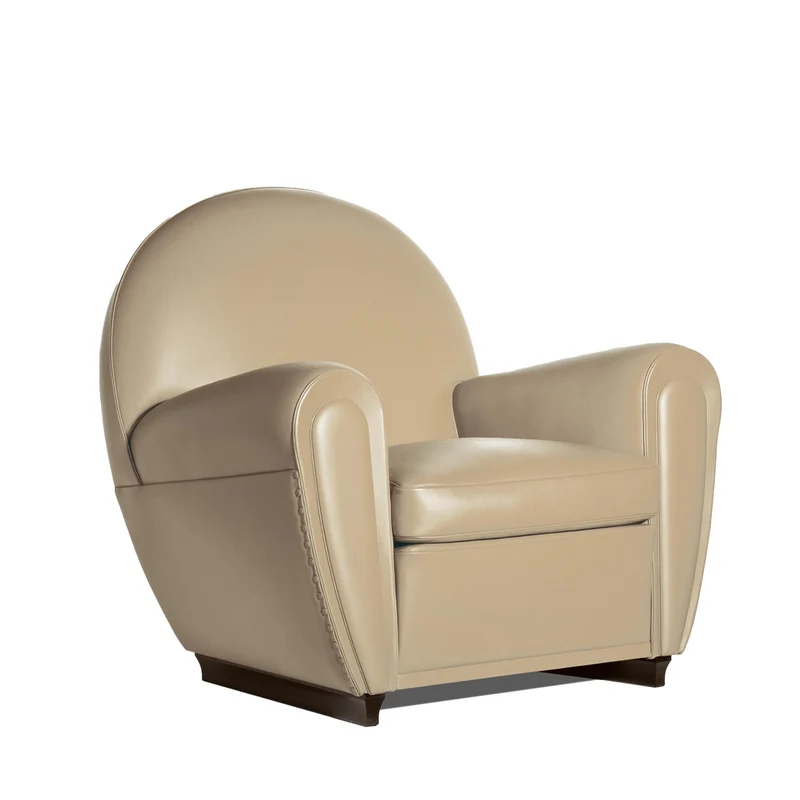 Leather Armchair VANITY FAIR XC by Poltrona Frau Style & Design Centre