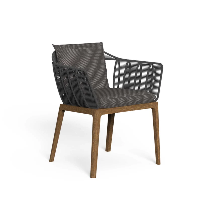 Outdoor Dining Chair CRUISE Teak by Ludovica + Roberto Palomba for Talenti