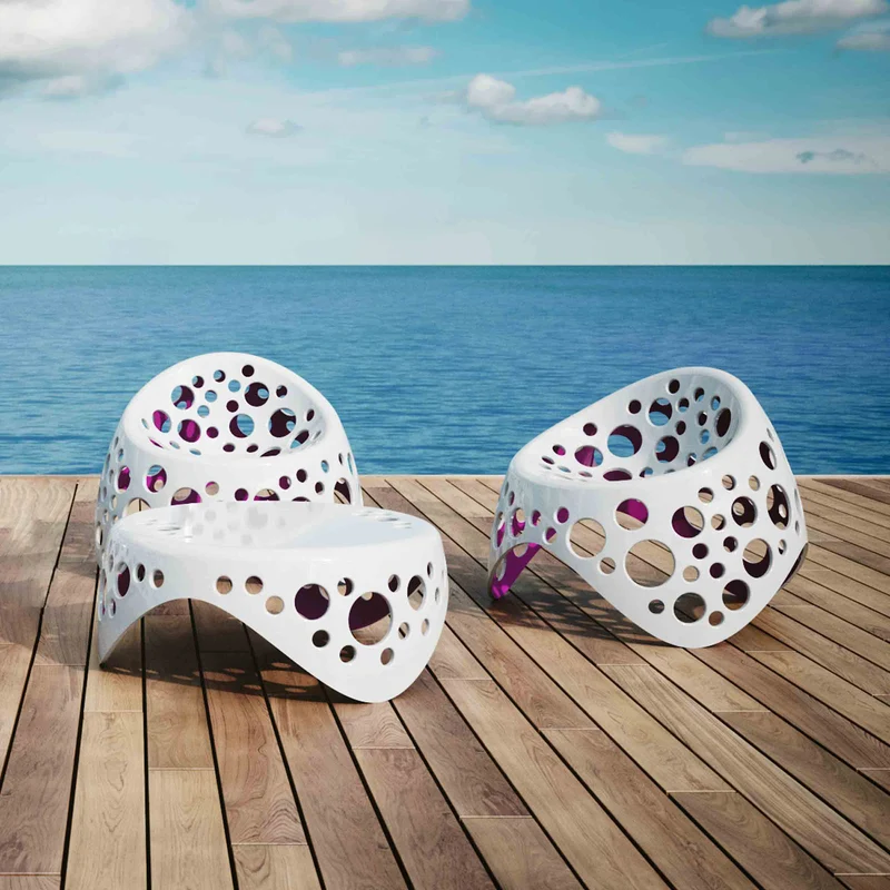 Coffee Table MOSS by Giancarlo Zema for Giovannetti