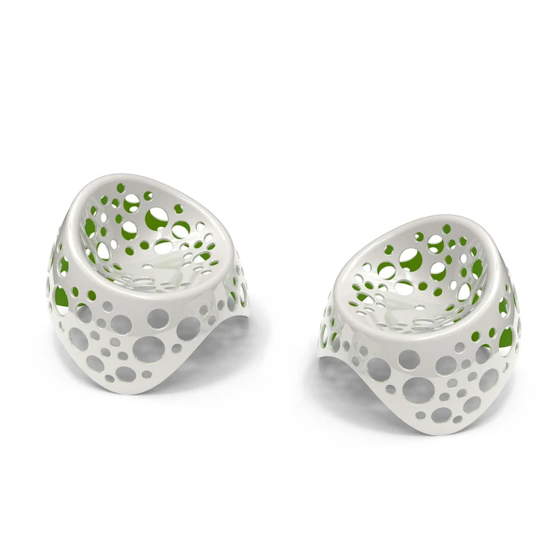 Armchair MOSS Set of Two by Giancarlo Zema for Giovannetti