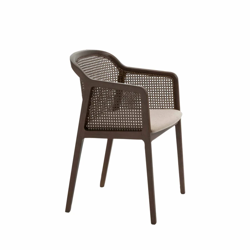 Straw Armchair VIENNA by Emmanuel Gallina for Colé Italia