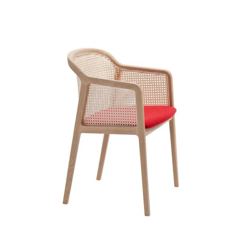 Straw Armchair VIENNA by Emmanuel Gallina for Colé Italia