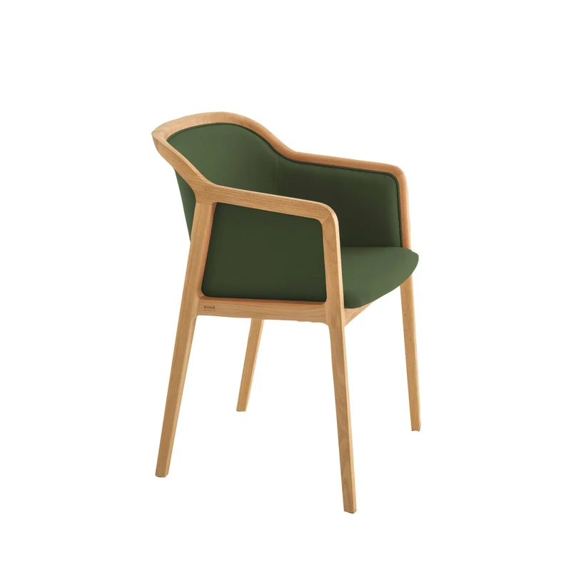 Upholstered Armchair VIENNA by Emmanuel Gallina for Colé Italia