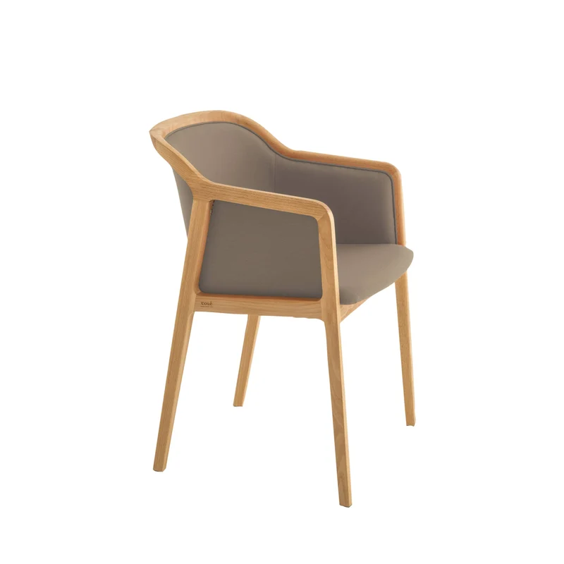 Upholstered Armchair VIENNA by Emmanuel Gallina for Colé Italia