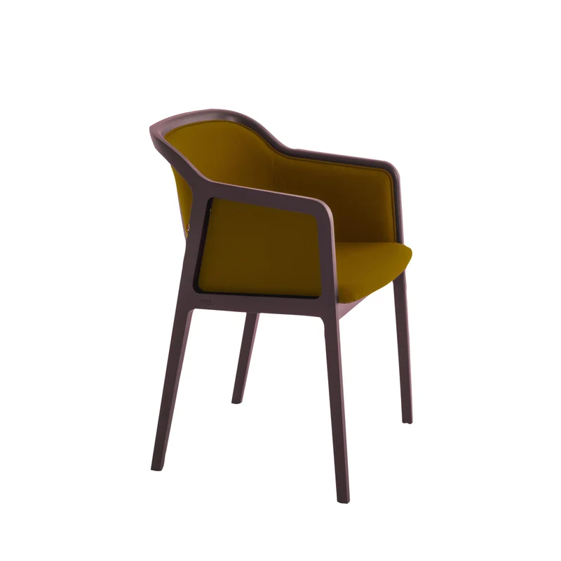 Upholstered Armchair VIENNA by Emmanuel Gallina for Colé Italia