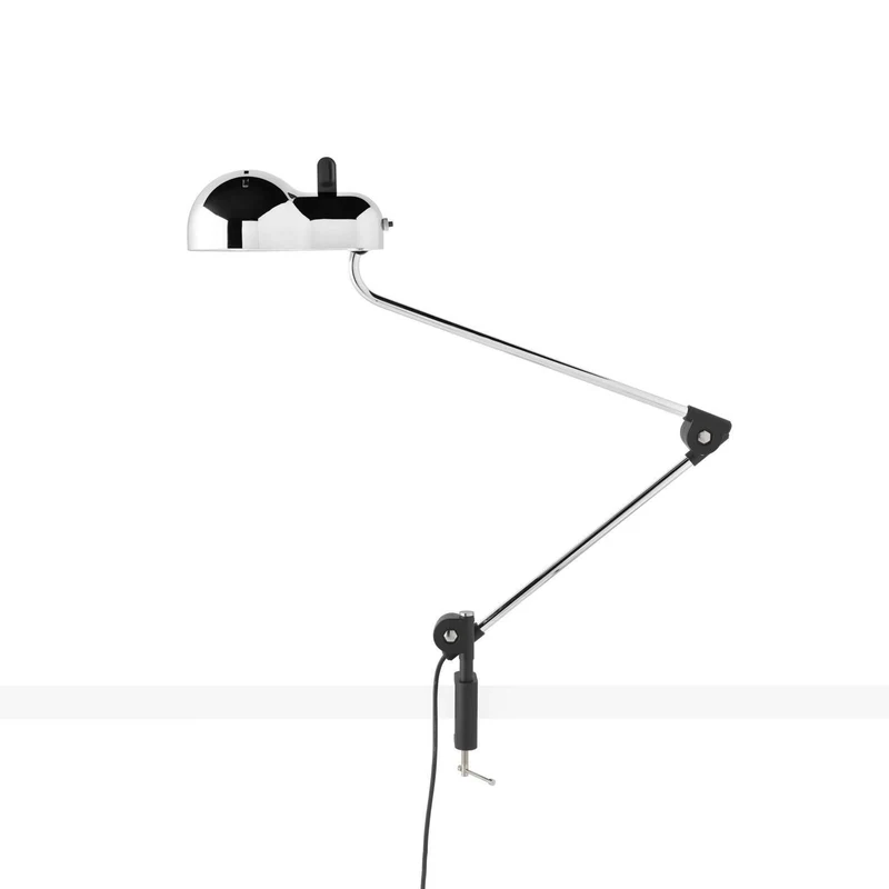 Clamp-On Table Lamp TOPO by Joe Colombo for Stilnovo