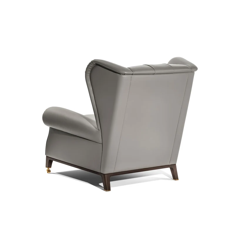 Leather Wingback Armchair 2019 by Poltrona Frau Style & Design Centre