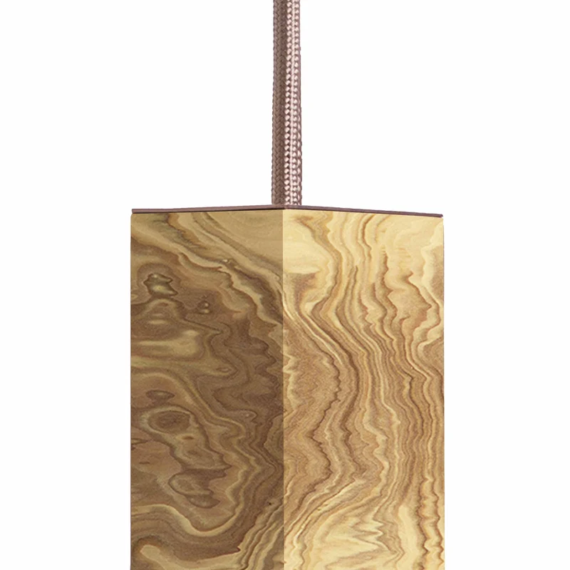 Wood Pendant Lamp LAMP/ONE Revamp by Formaminima