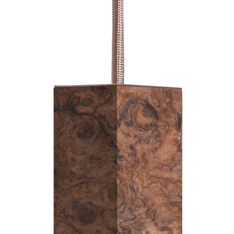 Wood Pendant Lamp LAMP/ONE Revamp by Formaminima
