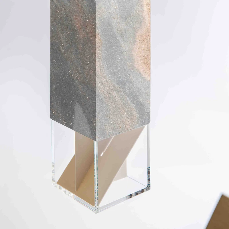 Marble Table Lamp LAMP/TWO Revamp by Formaminima