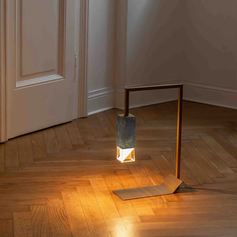 Marble Table Lamp LAMP/TWO Revamp by Formaminima