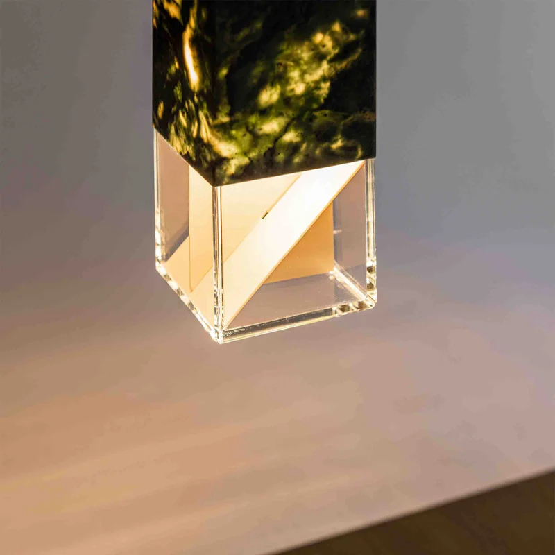 Marble Table Lamp LAMP/TWO by Formaminima