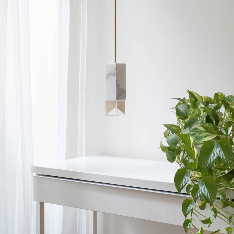 Marble Pendant Lamp LAMP/ONE by Formaminima