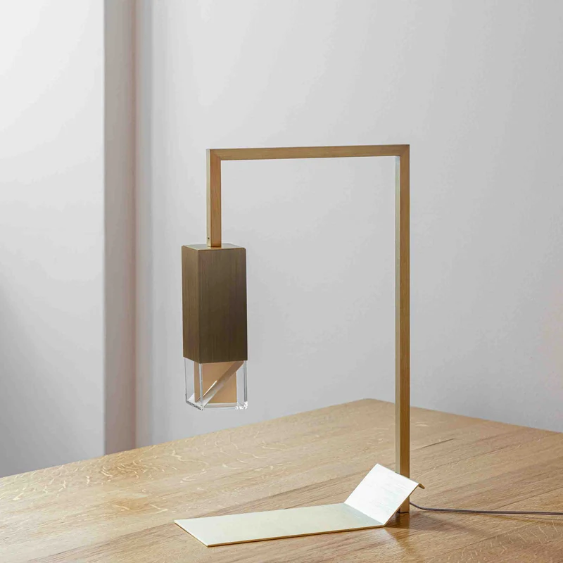 Brass Table Lamp LAMP/TWO Revamp by Formaminima