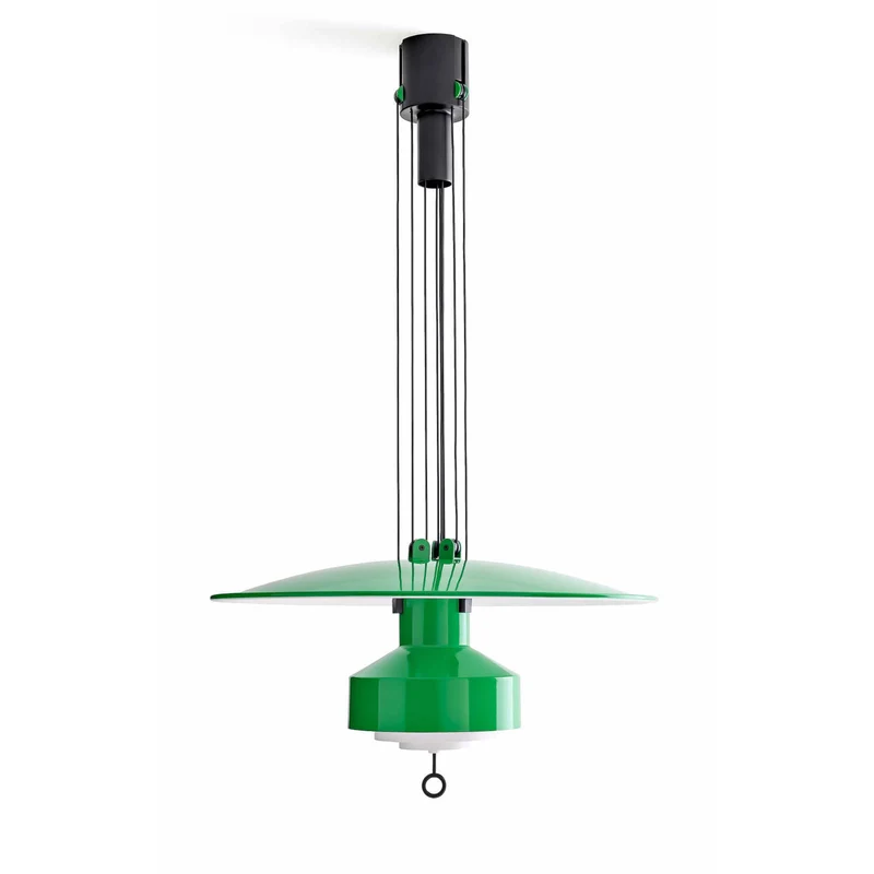 Adjustable Metal Suspension Lamp SALISCENDI by Achille & Pier Giacomo Castiglioni for Stilnovo