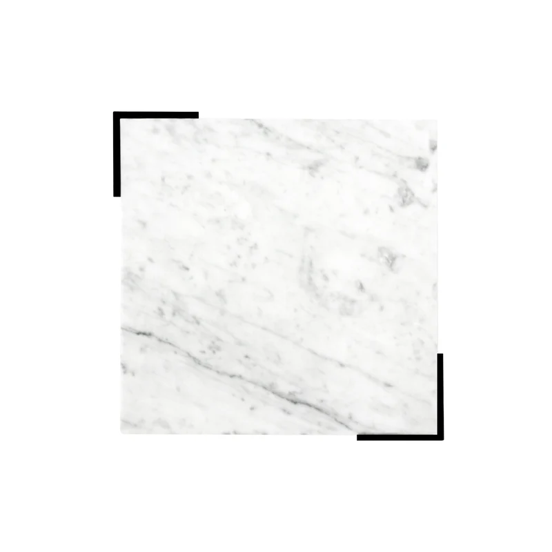 Carrara Marble Side Table GRAVITY by Nicola Di Froscia for DFdesignLab